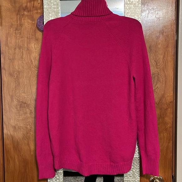 J Crew high low turtle neck sweater. - Picture 4 of 6